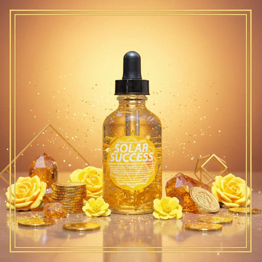Solar Success Crystal Infused Bath & Body Oil (Solar Plexus Chakra)