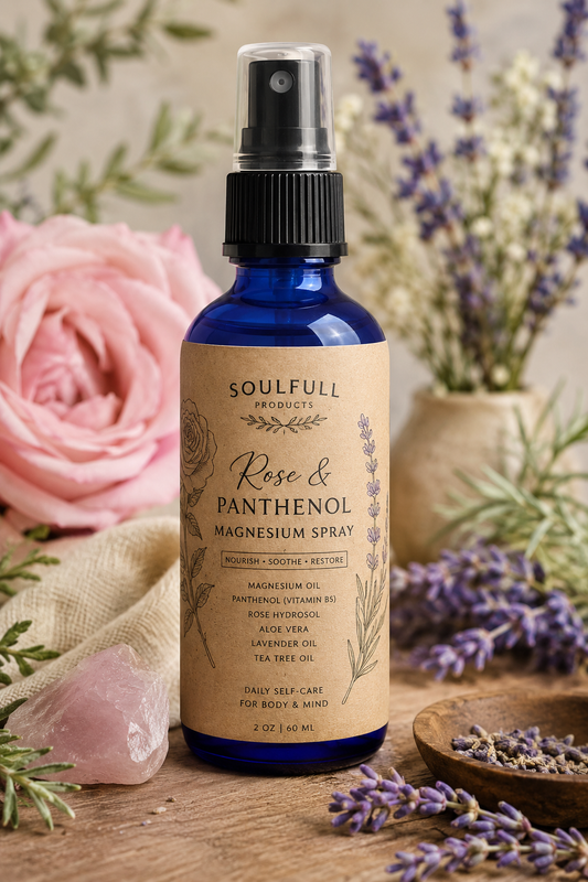Rose & Panthenol Magnesium Body Mist