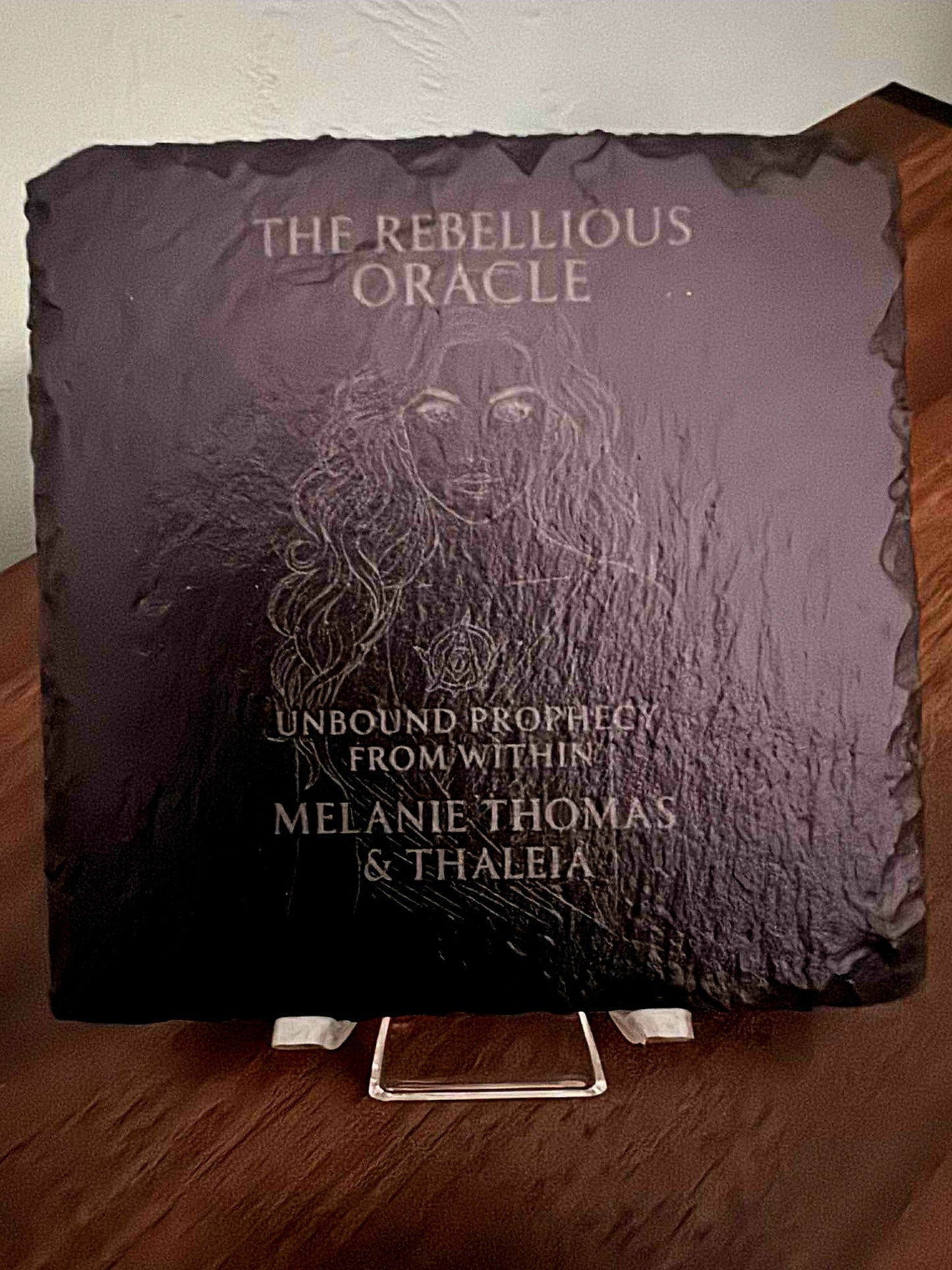 Oracle Slate Coasters — Enchanted Collaboration with Cindy Farrar