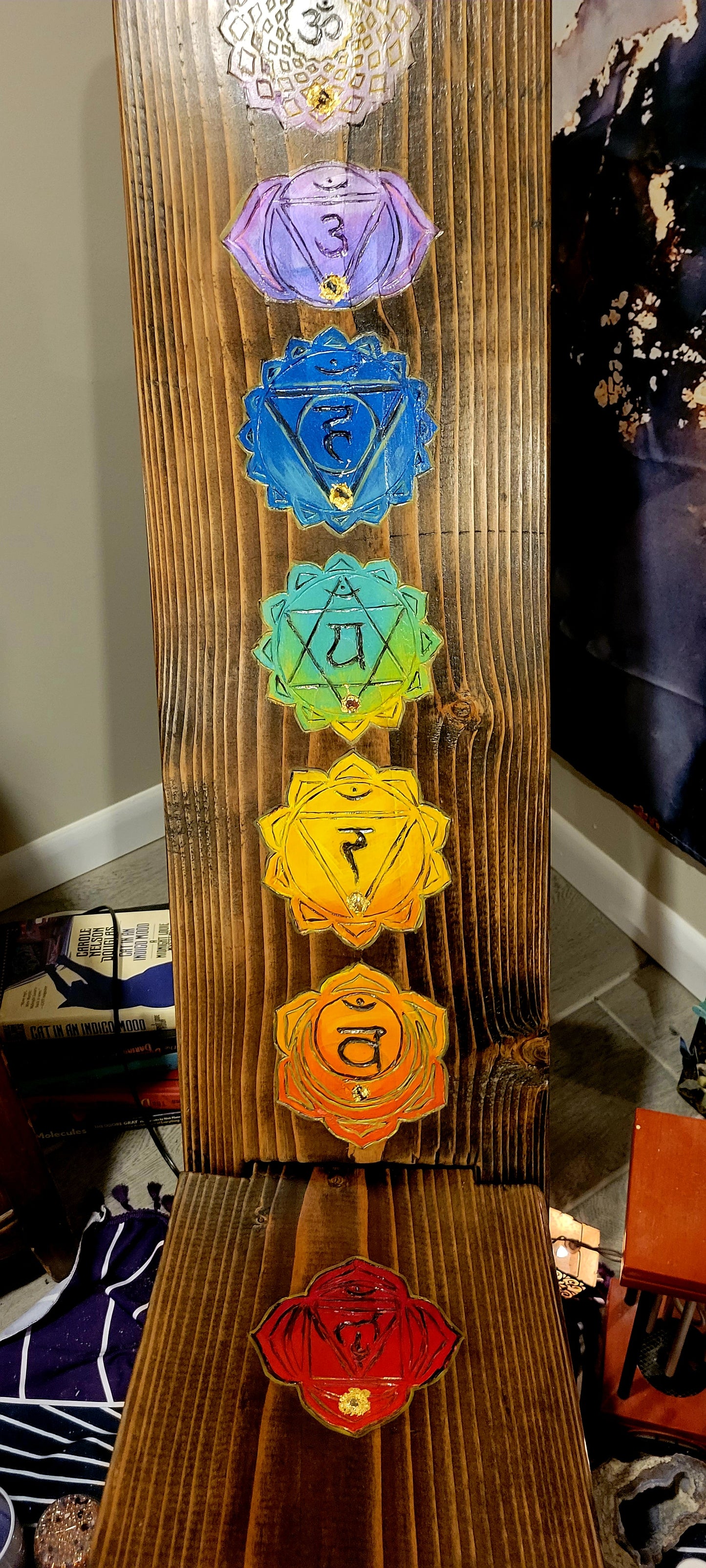 Crystal Reiki Chair Chair