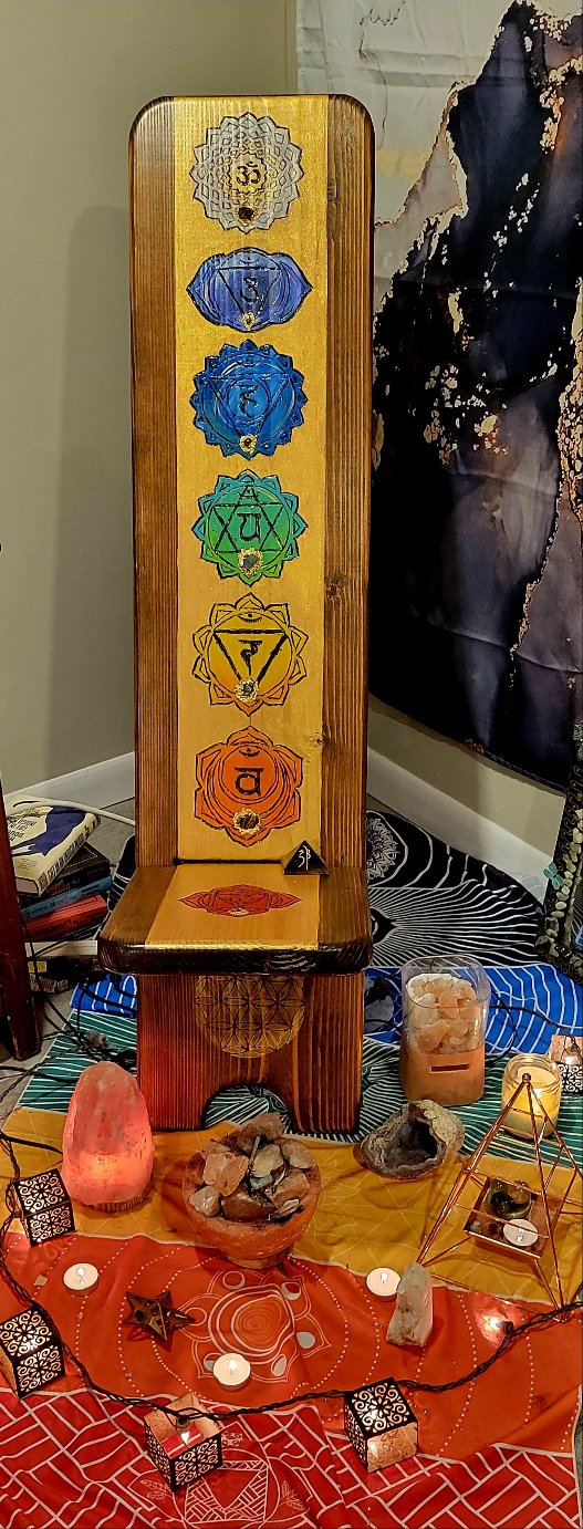 Custom Reiki Chakra Chair