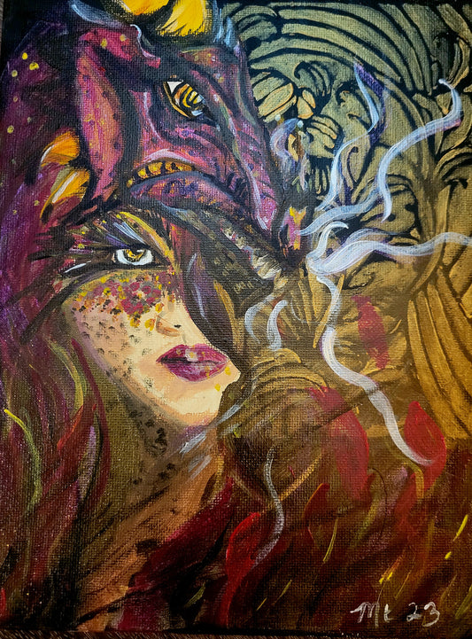 Fire Goddess Print