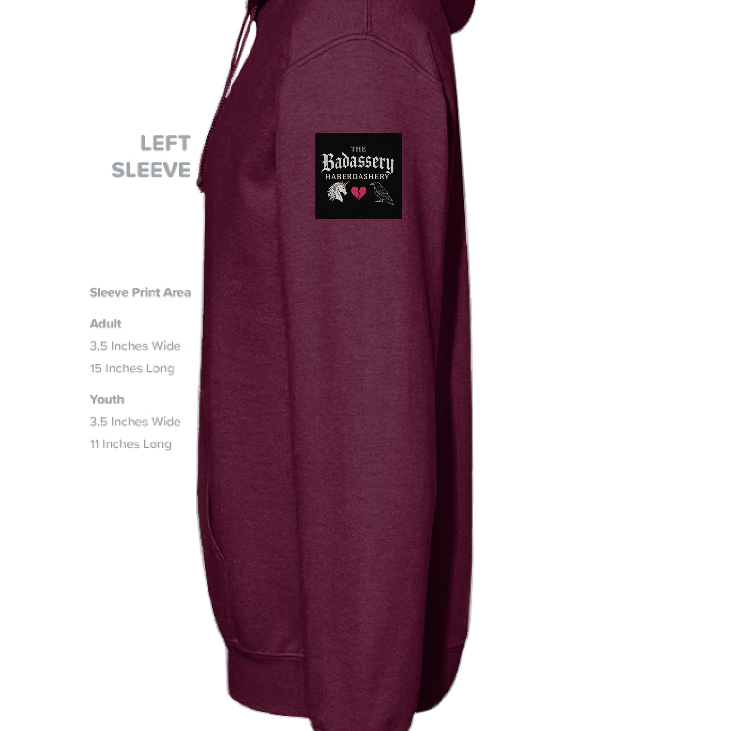 MAROON - SLEEVE_LEFT