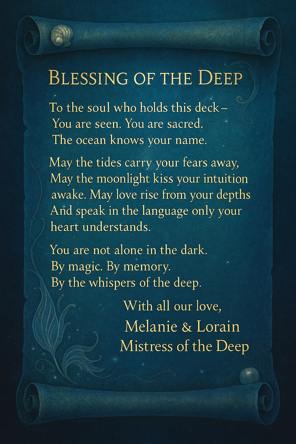Sirens Of the Deep : Mystic Tides Oracle