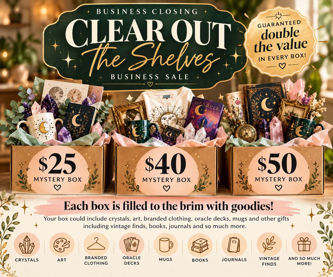 Clear the Shelves