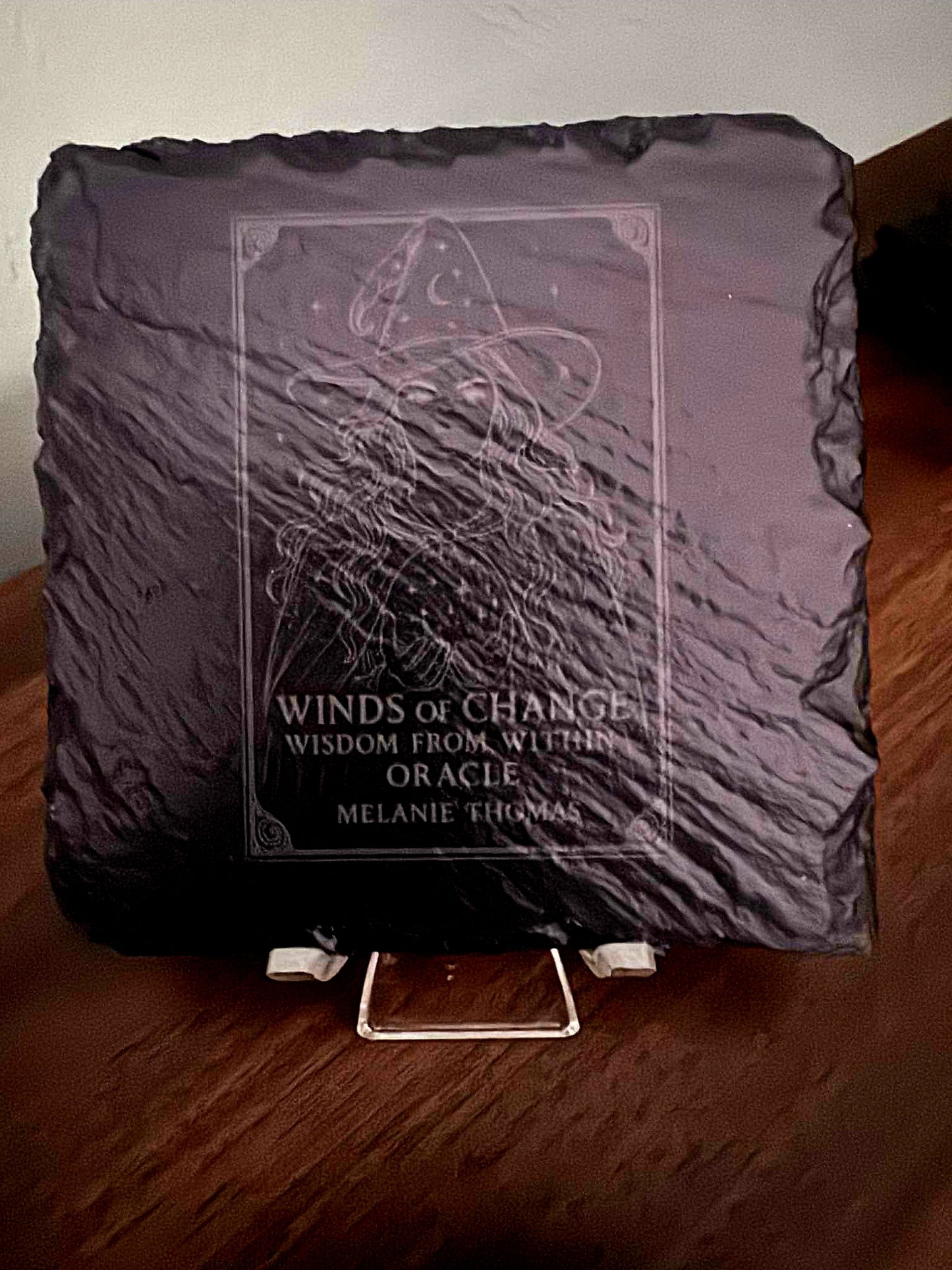 Oracle Slate Coasters — Enchanted Collaboration with Cindy Farrar