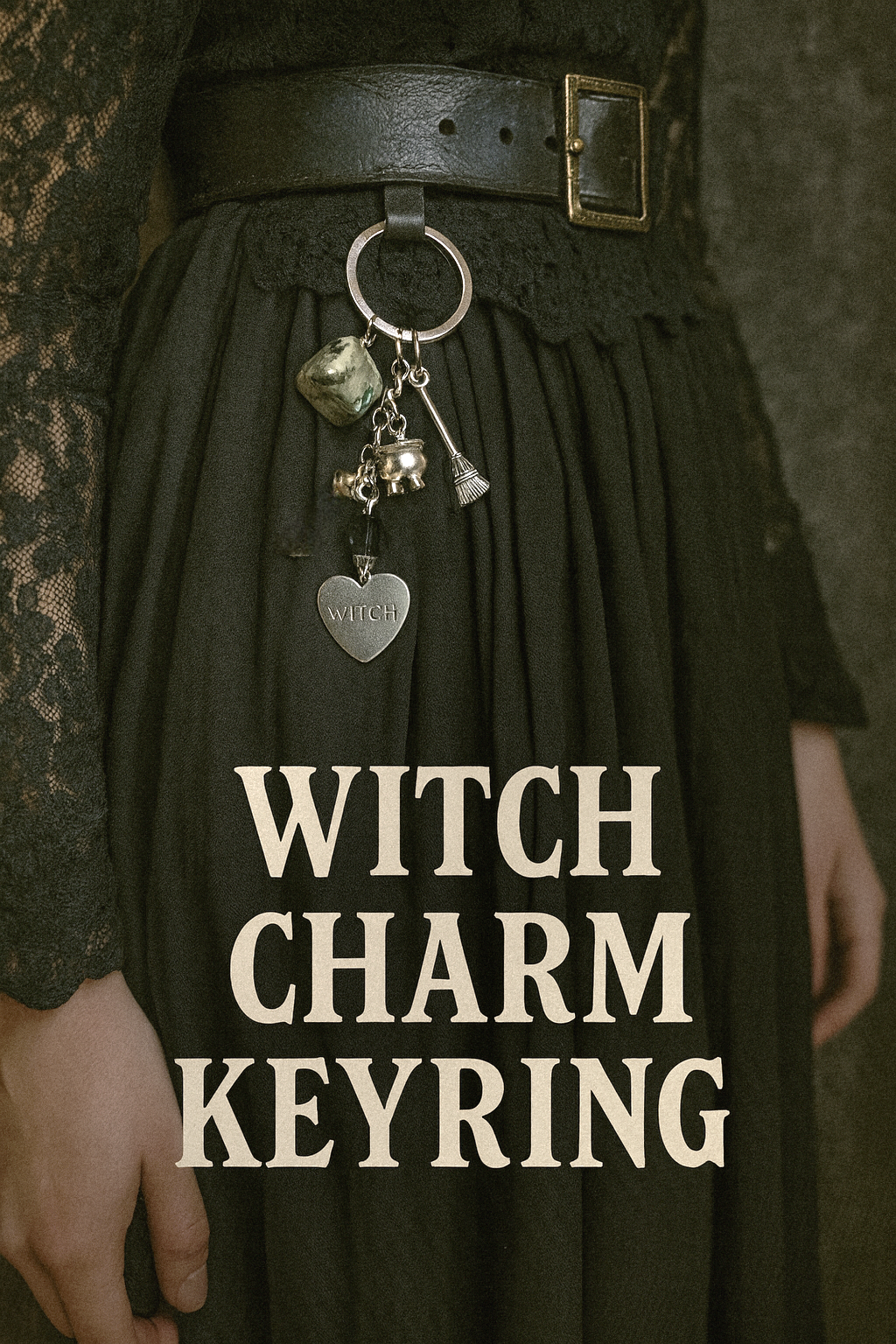 Witch Charm Keyring