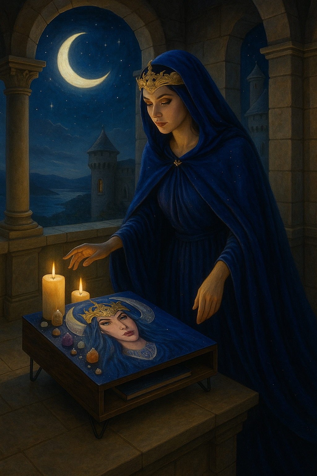 Crystal Moon Goodess Alter