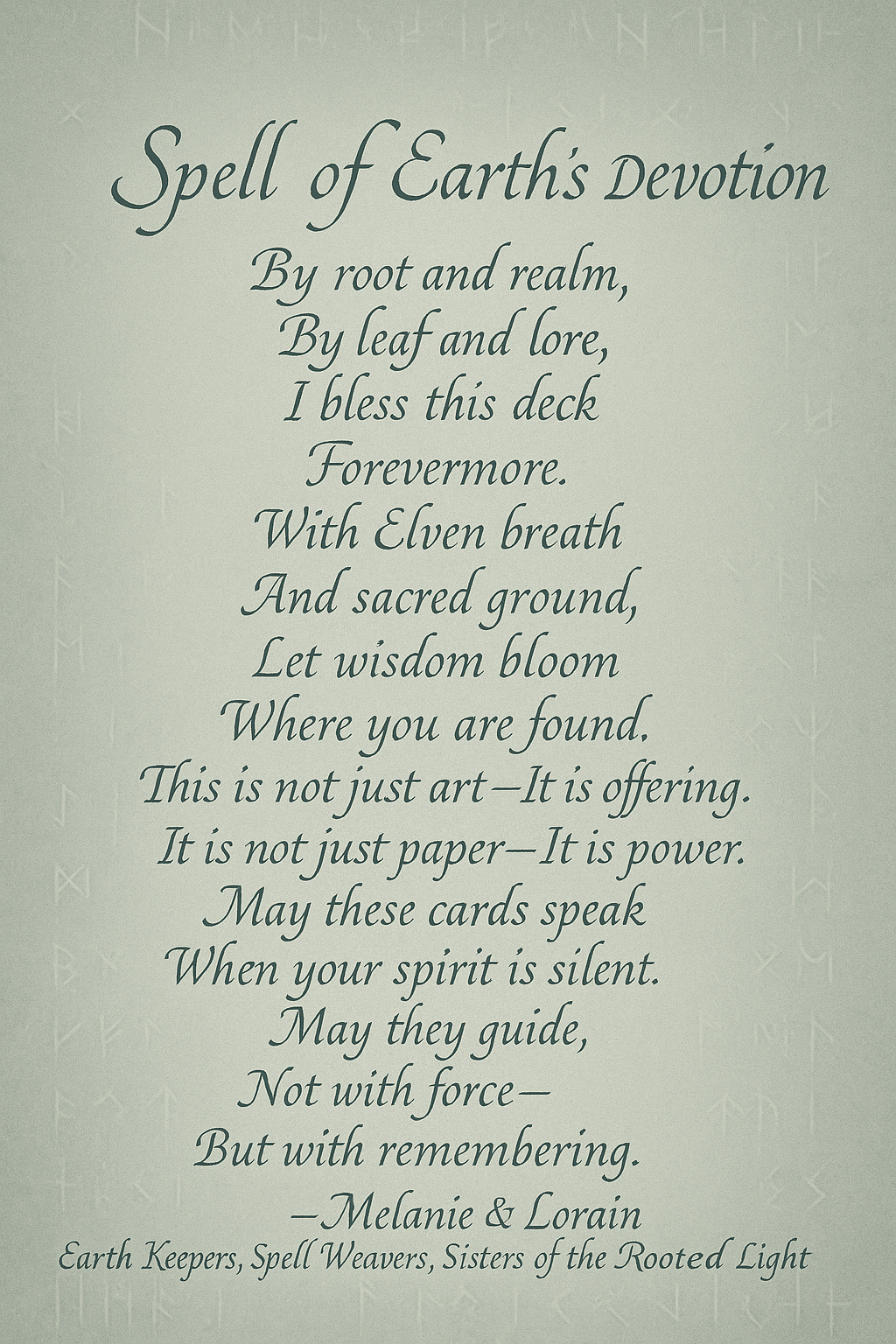 Earth Keepers Oracle: Wisdom of the Elves Crystal Box