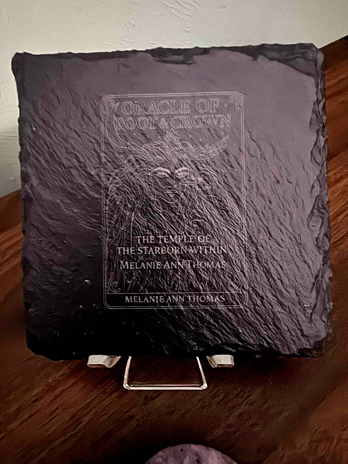 Oracle Slate Coasters — Enchanted Collaboration with Cindy Farrar