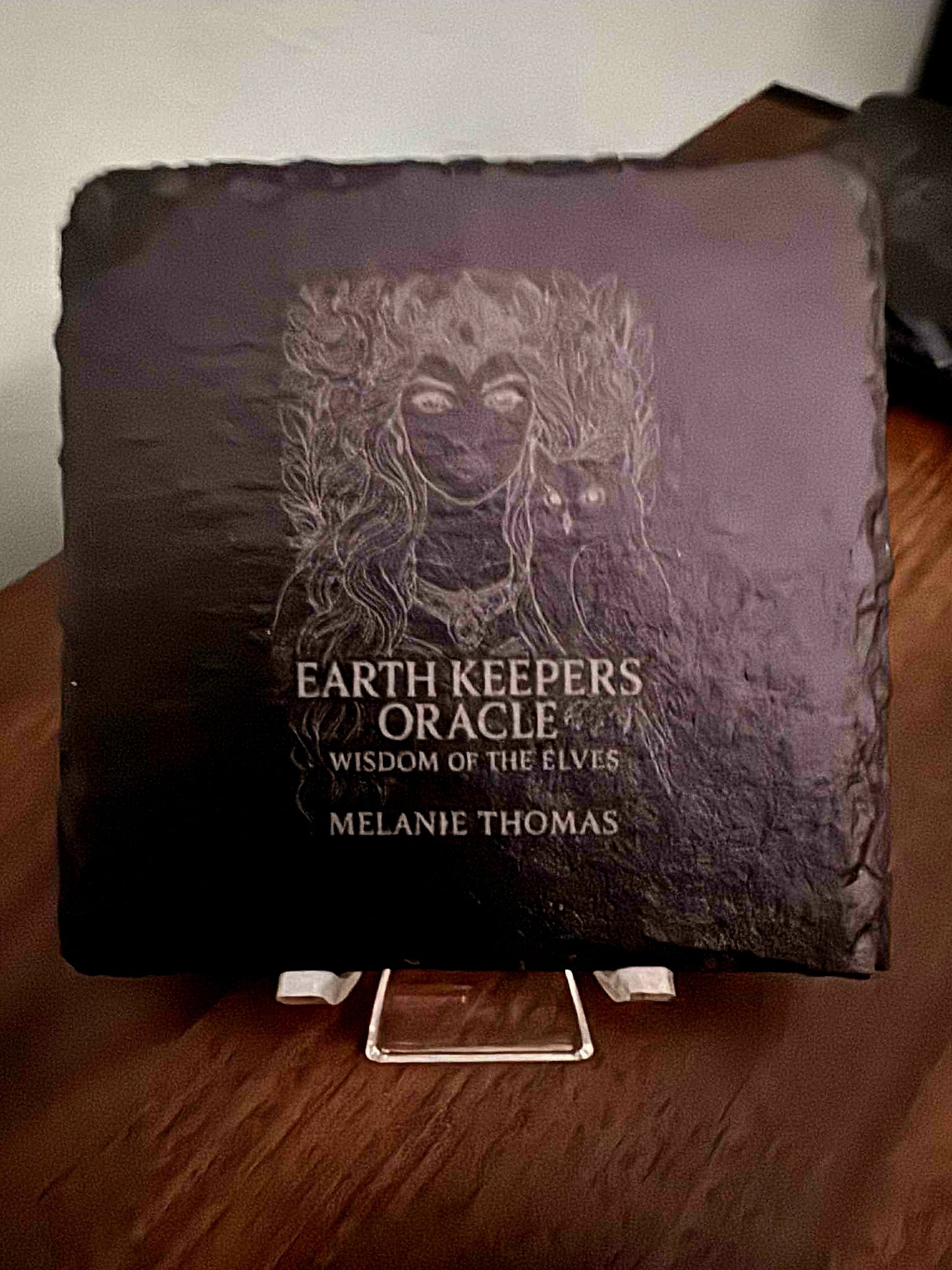 Oracle Slate Coasters — Enchanted Collaboration with Cindy Farrar